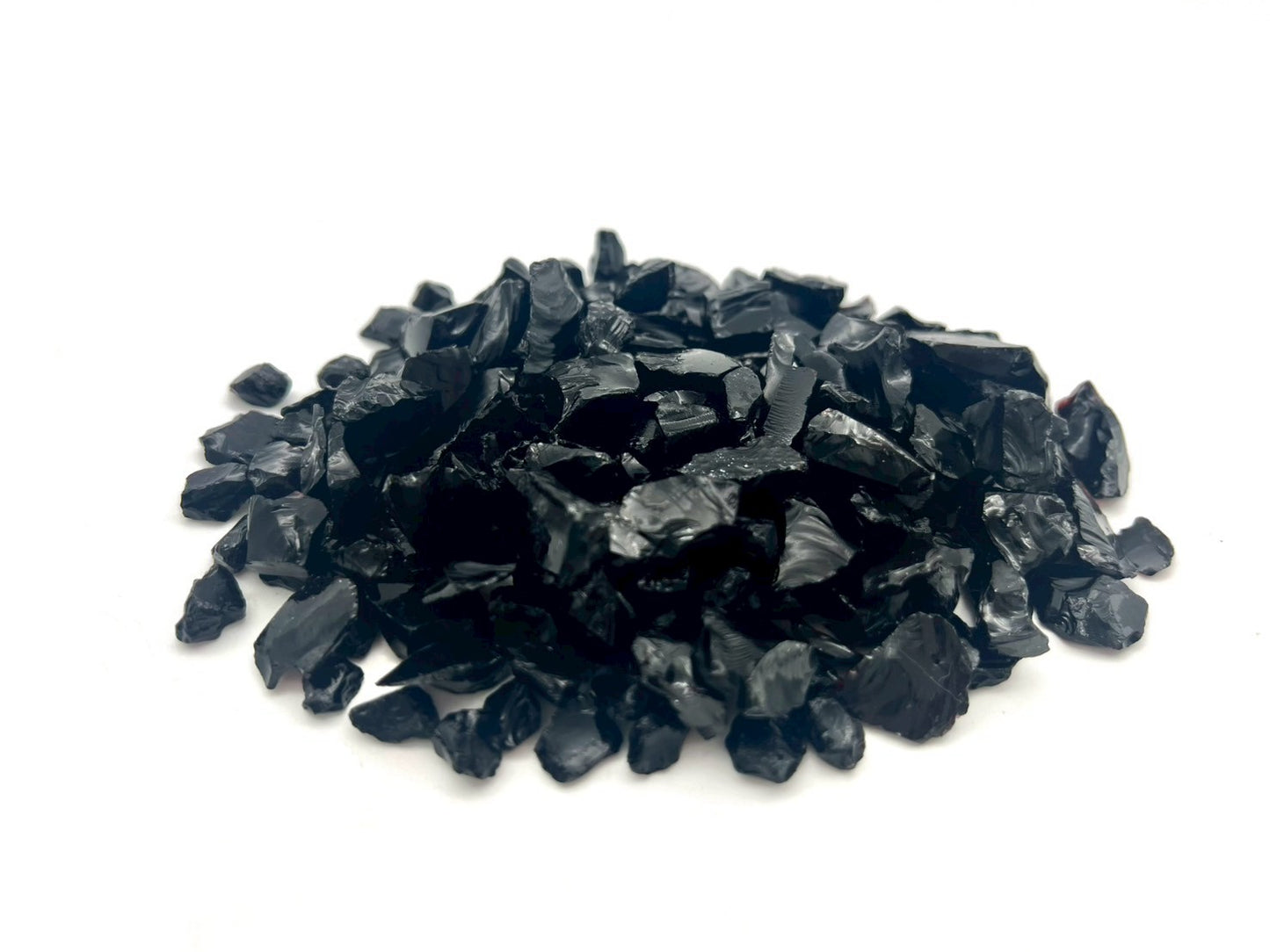 磁器ガラス骨材 ブラック(黒) 約6~12mm 1kg(送料込み)