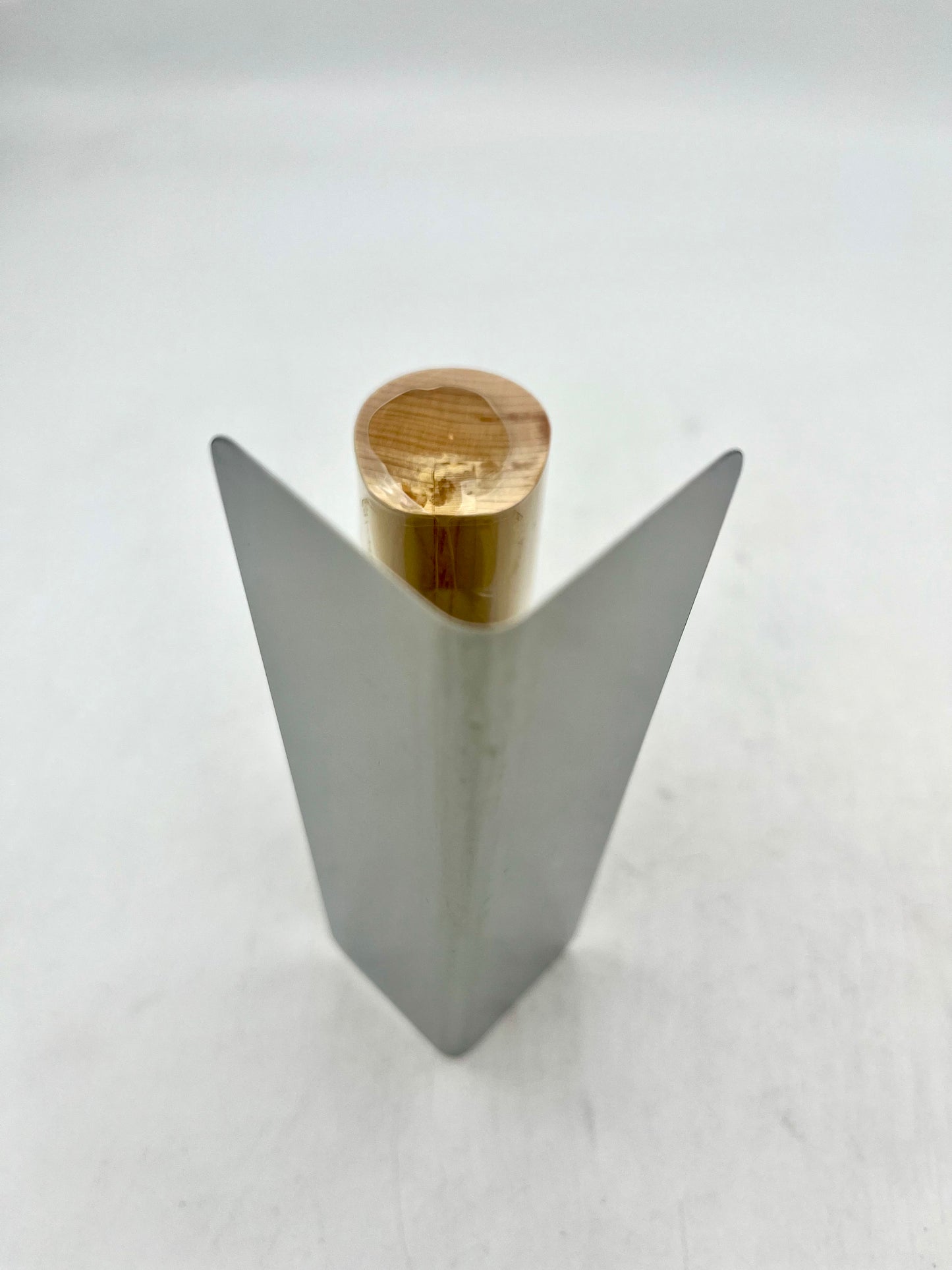 カネミツ ステンレス 仕上面引鏝 (厚み0.3mm 外丸面引 150mm×9mm)