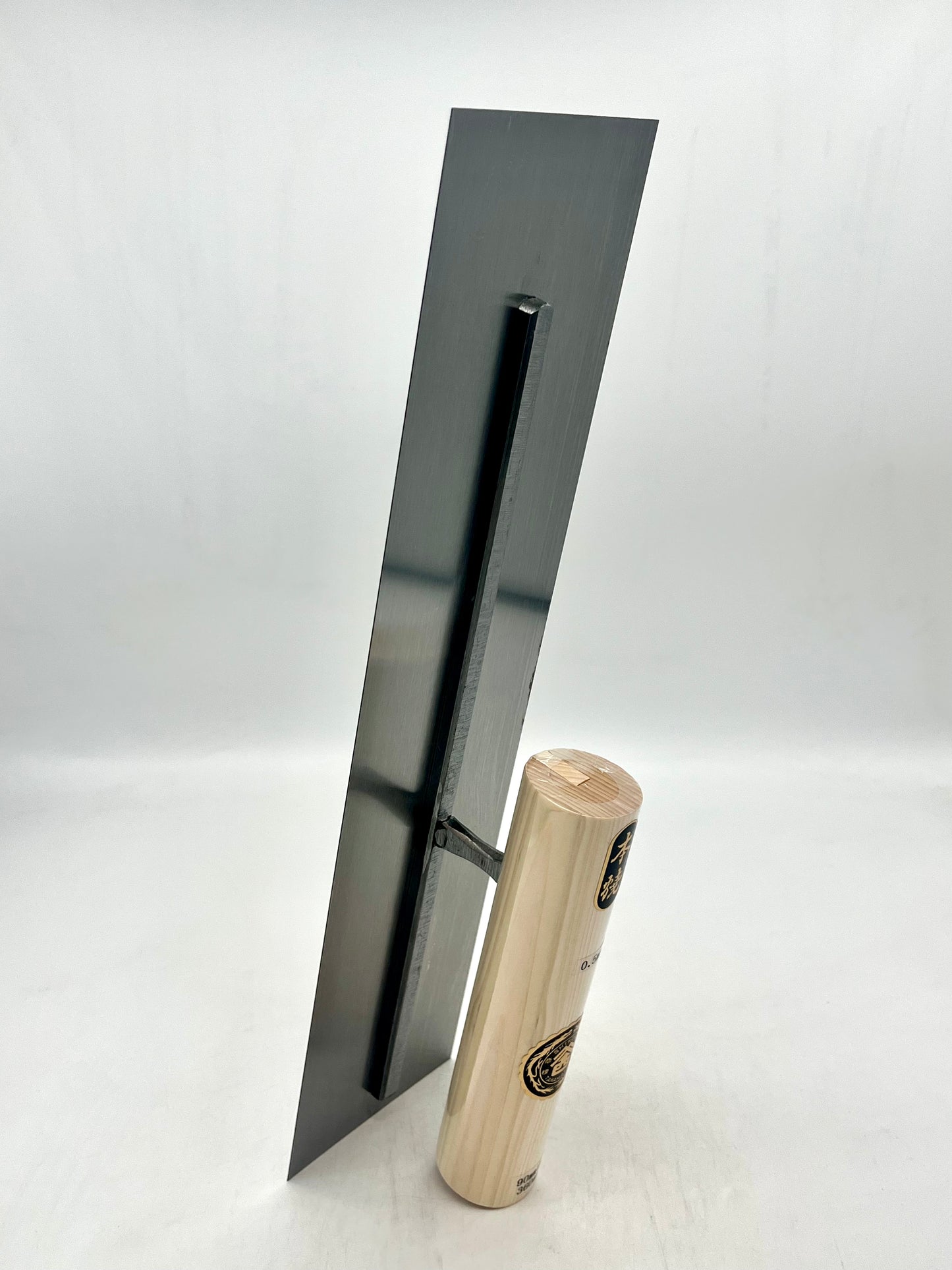 山西 本焼 カラークリート鏝 (角型 0.5mm厚 90mm巾 360mm)