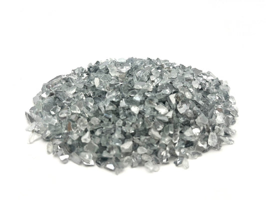 ミラー骨材　ダブルサイドミラー(両面鏡)　約2~4mm　1kg(送料込み)