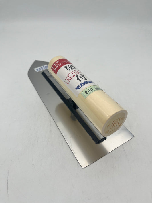 カネミツ Hybrid NEWステンプラスター 塗付鏝 (板厚0.5mm、240mm)