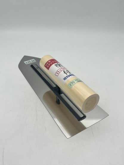 カネミツ Hybrid NEWステンプラスター 塗付鏝 (板厚0.3mm、270mm)