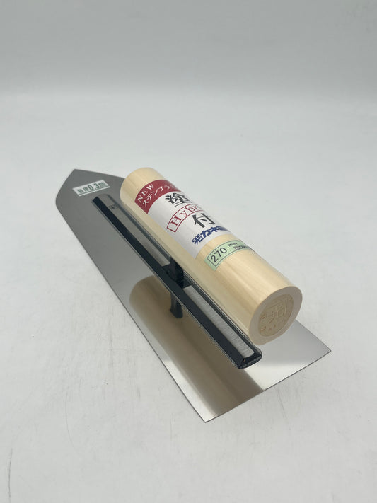 カネミツ Hybrid NEWステンプラスター 塗付鏝 (板厚0.3mm、270mm)