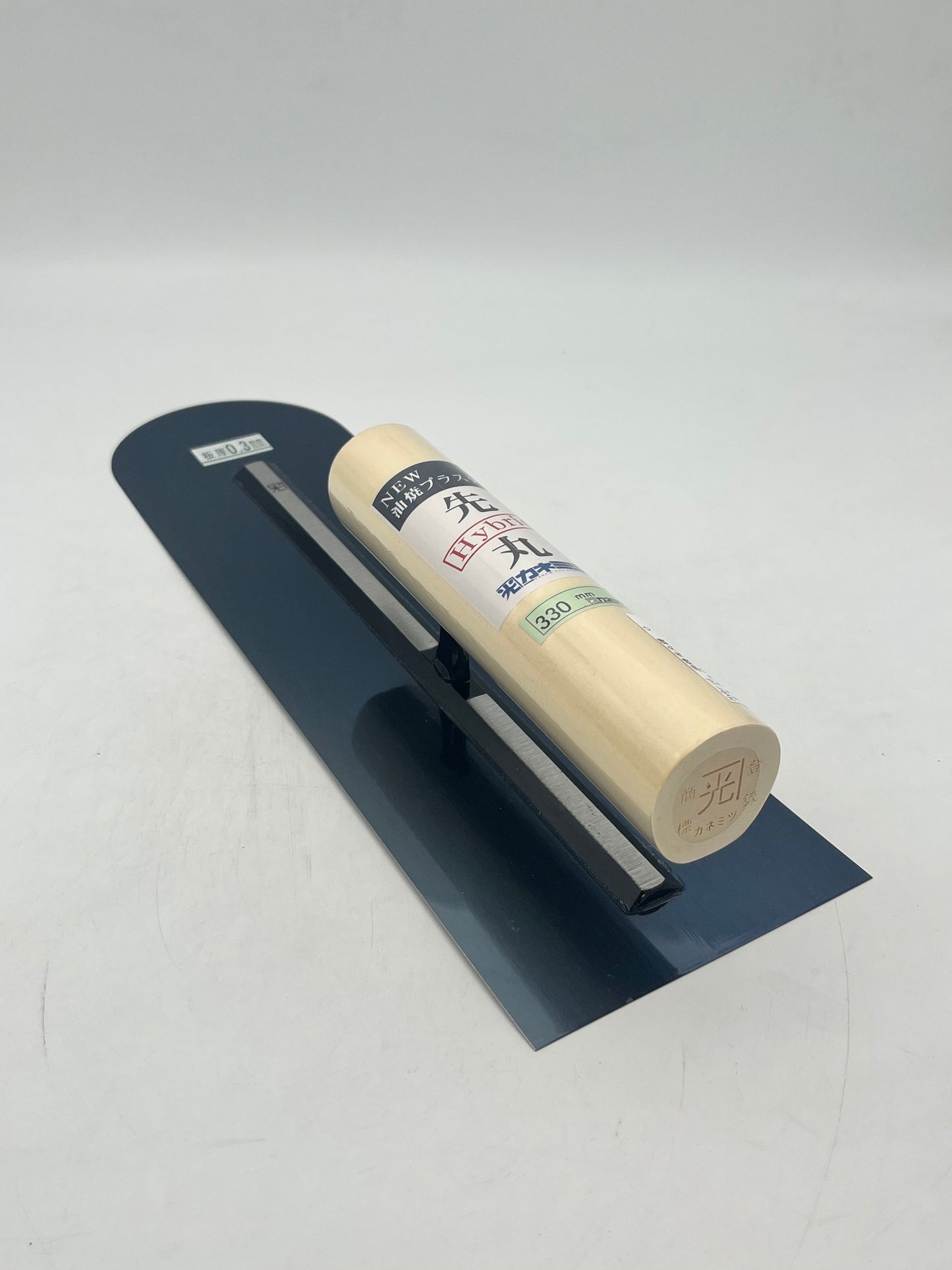 カネミツ Hybrid NEW油焼プラスター 先丸鏝 (板厚0.3mm、330mm)