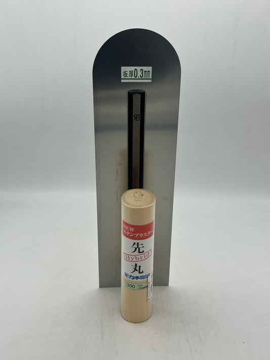 カネミツ Hybrid NEWステンプラスター 先丸鏝 (板厚0.3mm、300mm)