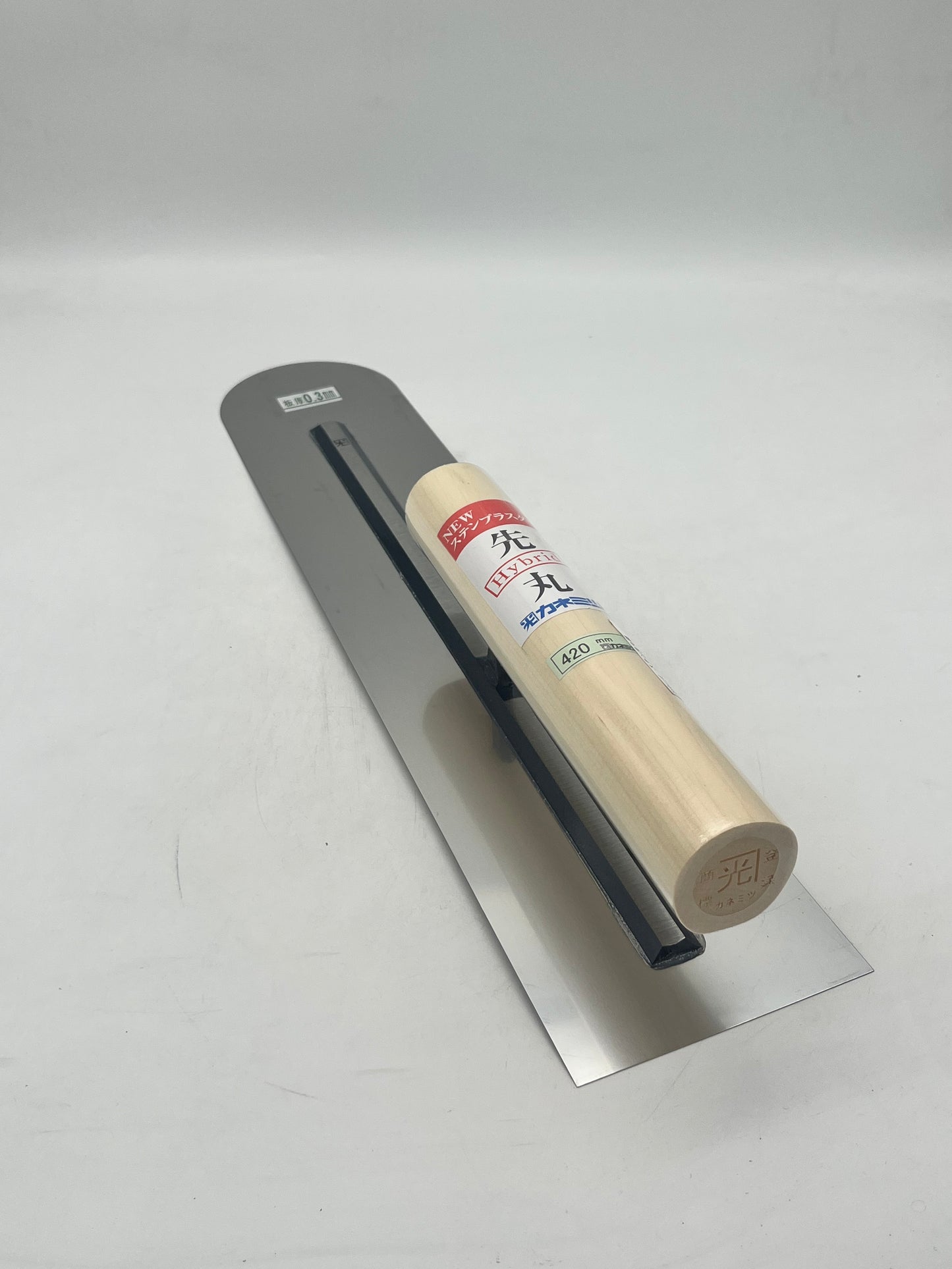カネミツ Hybrid NEWステンプラスター 先丸鏝 (板厚0.3mm、420mm)