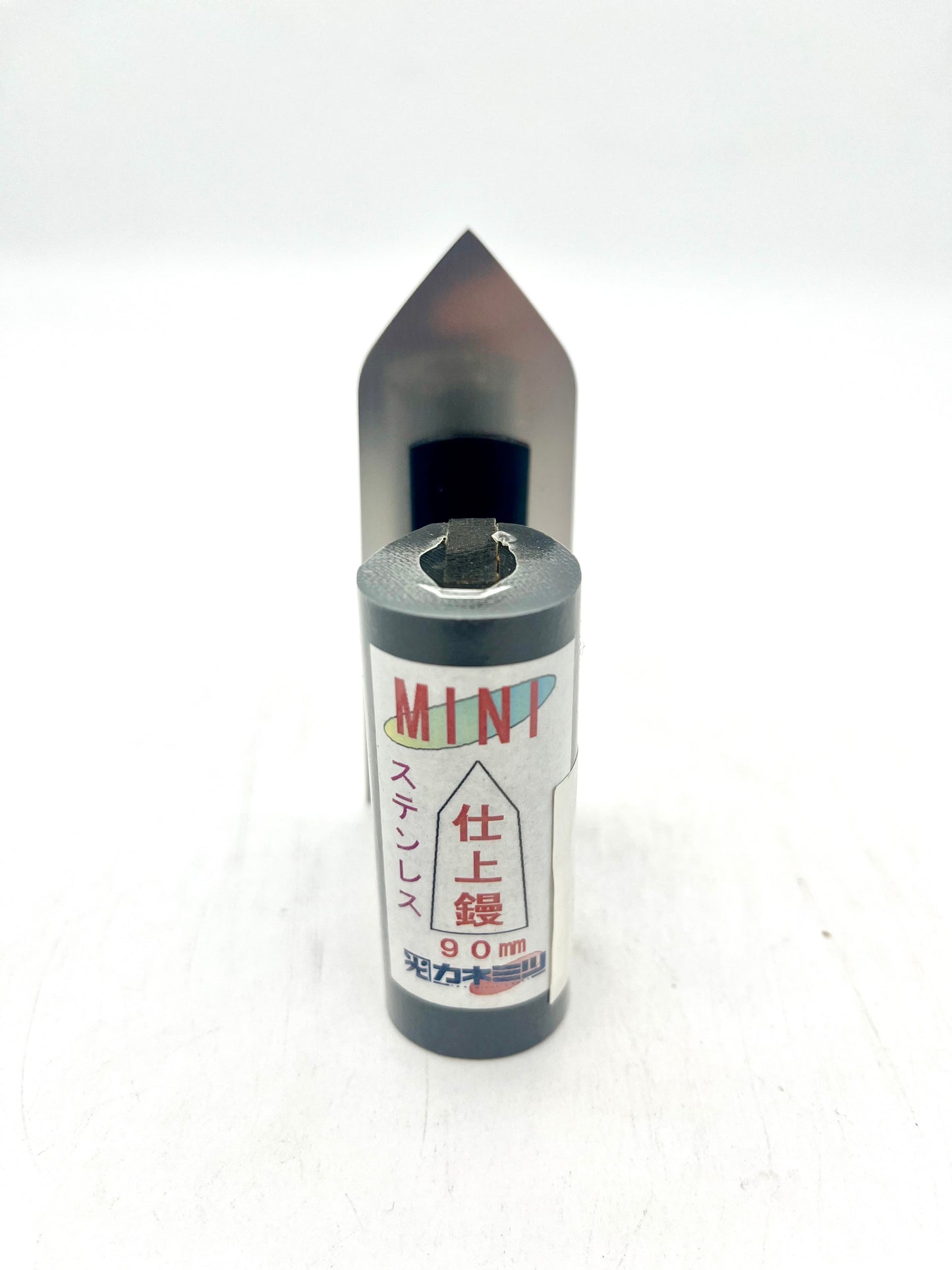 カネミツ ステンレス 中首 仕上型 ミニ鏝 (90mm)