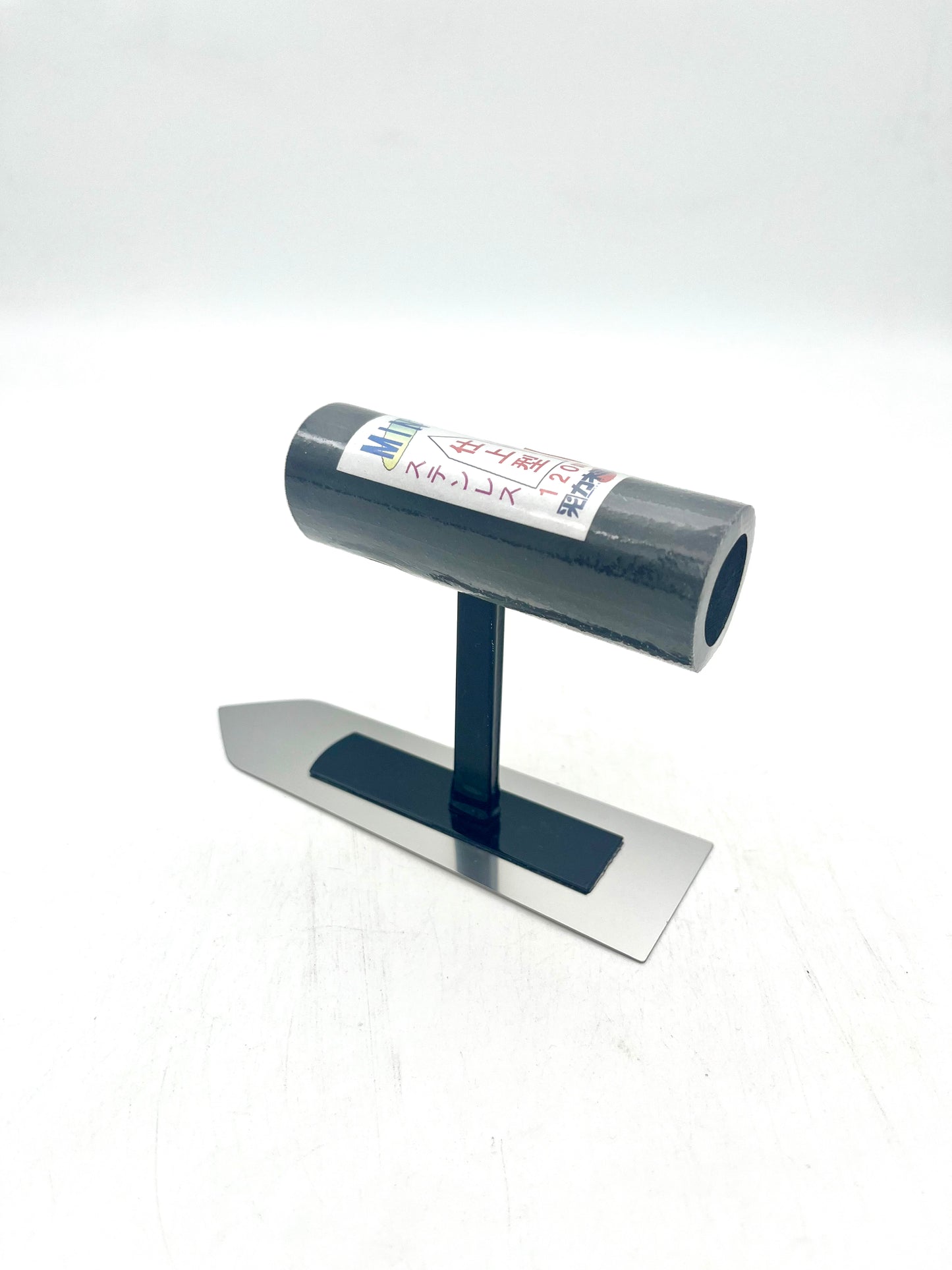 カネミツ ステンレス 中首 仕上型 らんまミニ鏝 (120mm)