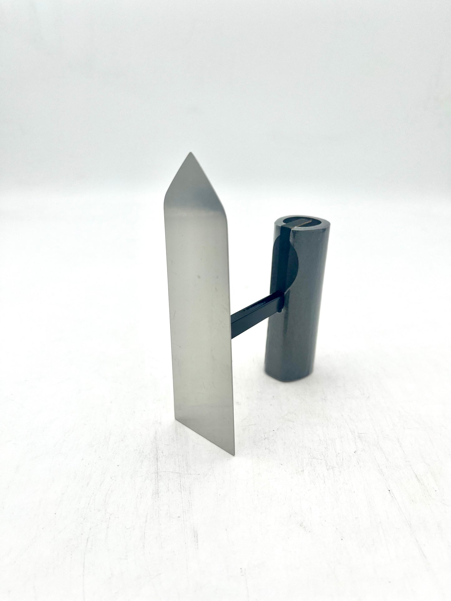 カネミツ ステンレス 中首 仕上型 らんまミニ鏝 (120mm)