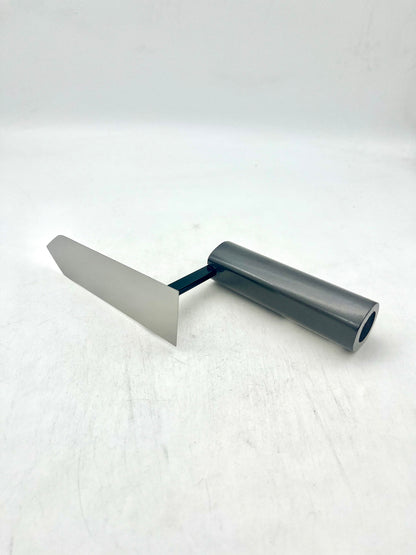 カネミツ ステンレス 元首 仕上型 らんま ミニ鏝 (120mm)
