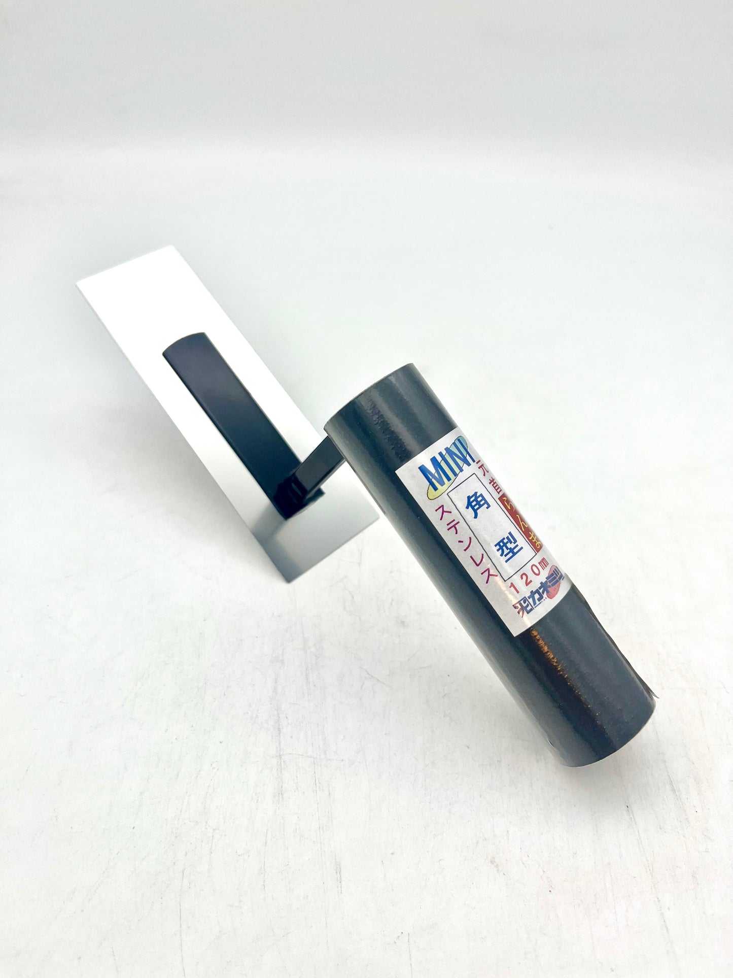 カネミツ ステンレス 元首 角型 らんま ミニ鏝 (120mm)