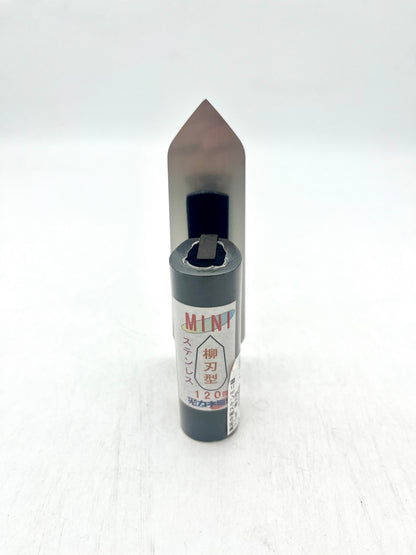 カネミツ ステンレス 中首 柳刃型 ミニ鏝 (120mm)