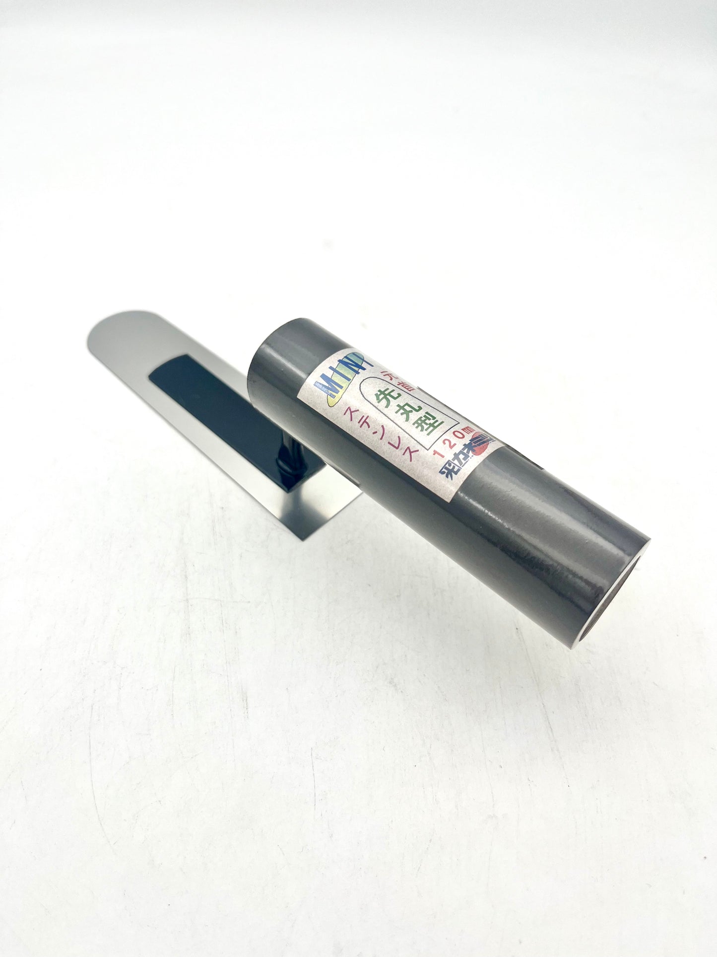 カネミツ ステンレス 元首 先丸型 ミニ鏝 (120mm)
