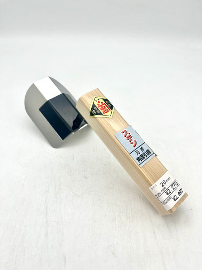 関忠 ステンレス 角面引鏝 (元首 20mm)