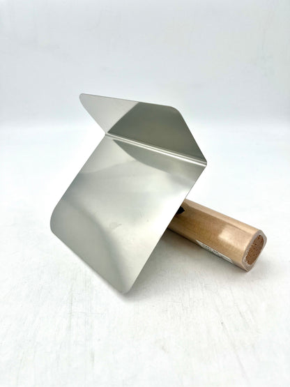 関忠 植田仕様 ステンレス 什器用 面付鏝 (120×6mm)