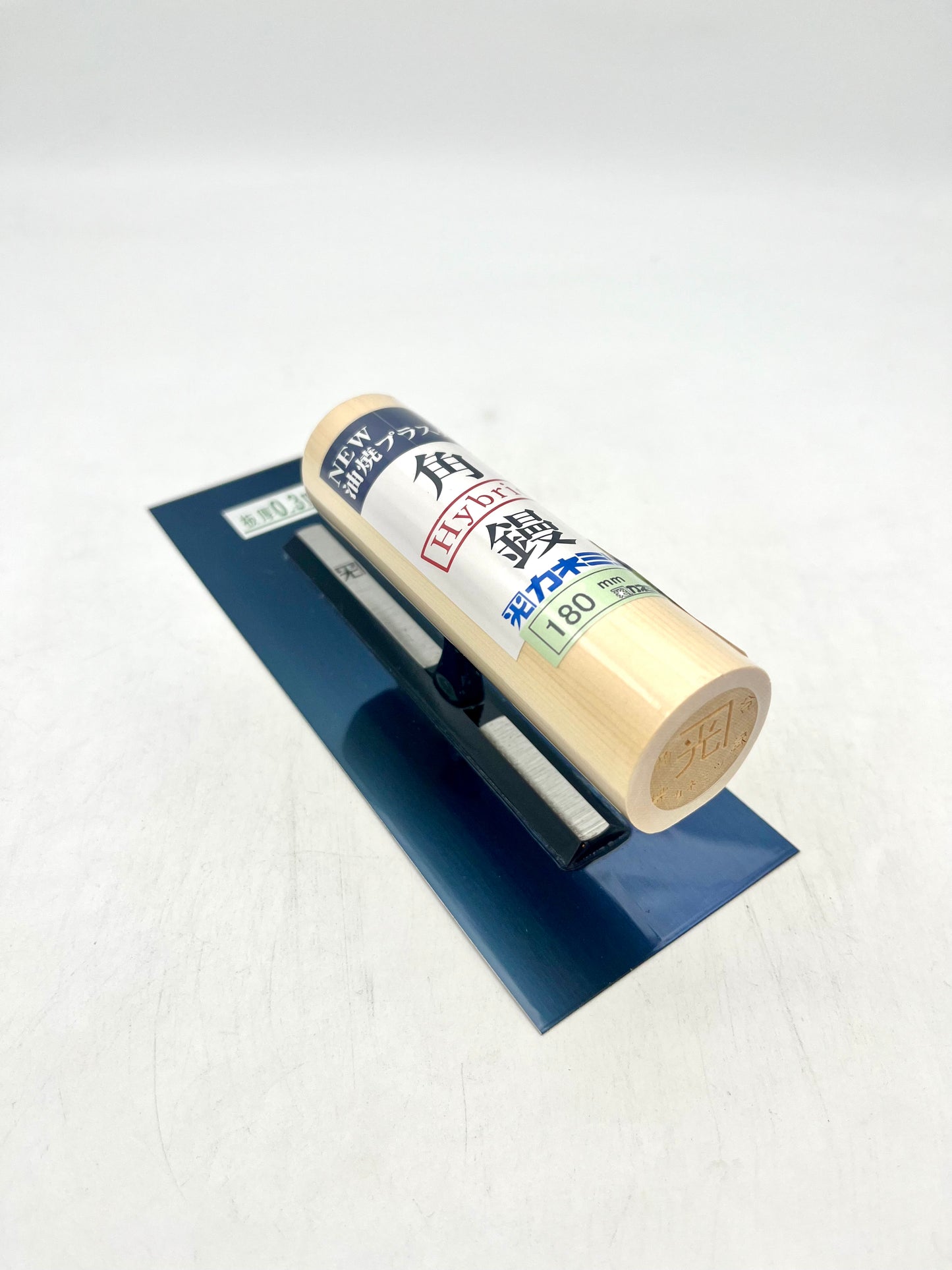 カネミツ Hybrid NEW油焼プラスター 角鏝 (板厚0.3mm 180mm)