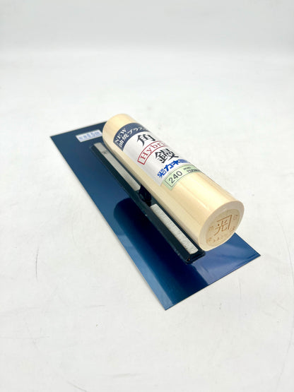 カネミツ Hybrid NEW油焼プラスター 角鏝 (板厚0.5mm 240mm)