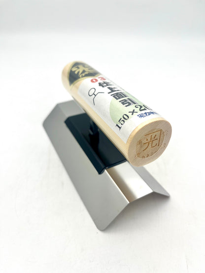 カネミツ ステンレス 仕上面引鏝 (厚み0.3mm 角面引 150mm×20mm)