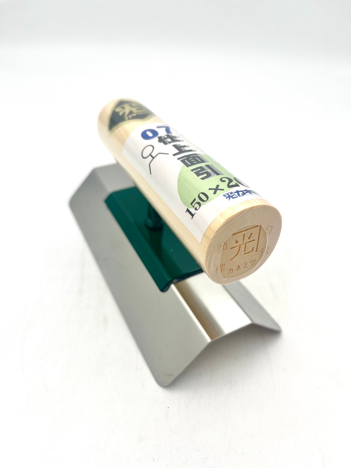 カネミツ ステンレス 仕上面引鏝 (厚み0.7mm 角面引 150mm×20mm)