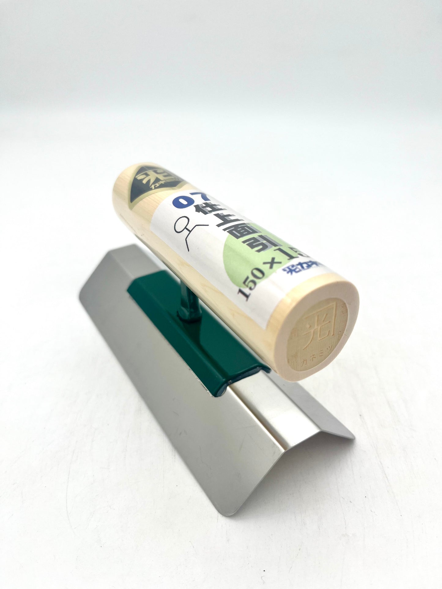 カネミツ ステンレス 仕上面引鏝 (厚み0.7mm 角面引 150mm×15mm)