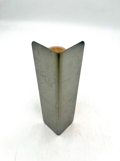 カネミツ ステンレス 仕上面引鏝 (厚み0.7mm 外丸面引 150mm×9mm)