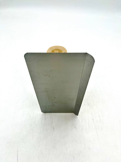 カネミツ ステンレス 仕上面引鏝 (厚み0.3mm 面木面引 150mm×10mm)