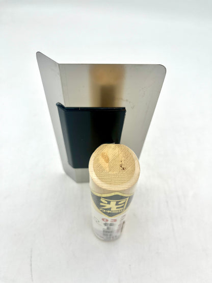 カネミツ ステンレス 仕上面引鏝 (厚み0.3mm 面木面引 150mm×20mm)