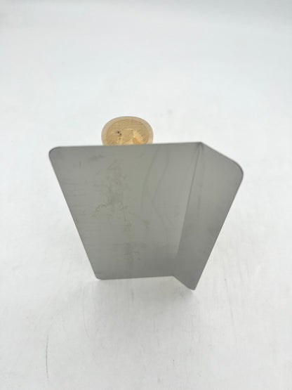 カネミツ ステンレス 仕上面引鏝 (厚み0.3mm 面木面引 150mm×20mm)