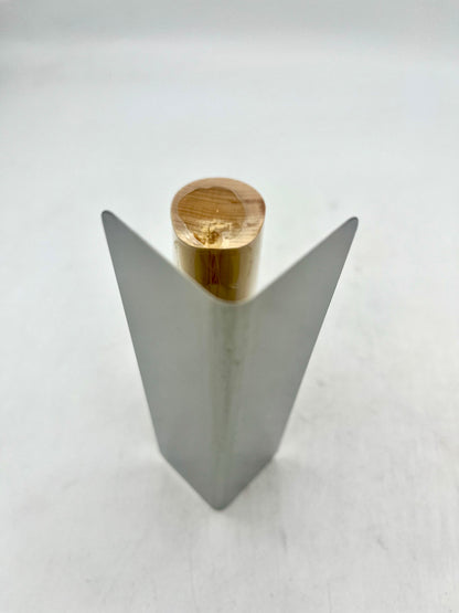 カネミツ ステンレス 仕上面引鏝  (厚み0.3mm 外丸面引 150mm×9mm)