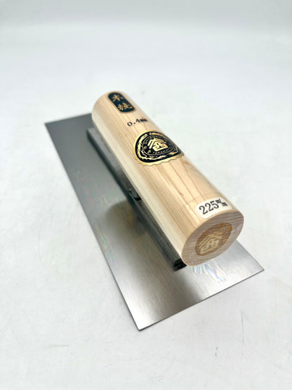 山西 本焼 角鏝 (0.4mm厚 225mm)
