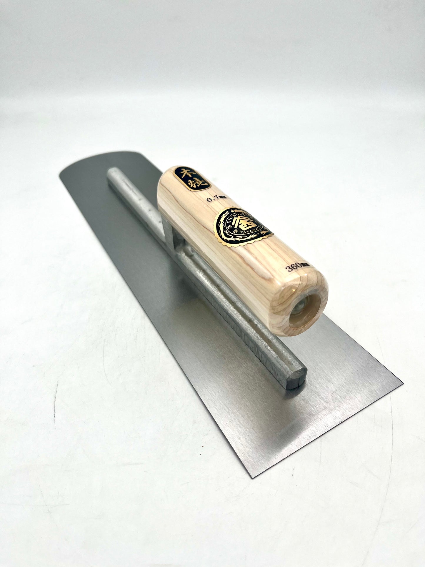 山西 本焼 アメリカ鏝 (先丸型 0.7mm厚 360mm)